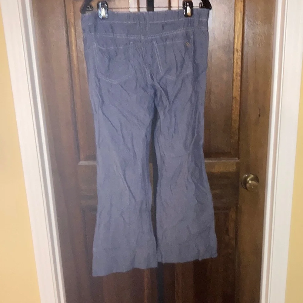 Joe's Jeans Gray Flare Pants High-Waisted Casual - Picture 6 of 8
